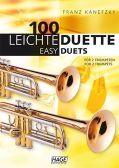 100 Leichte Duette/ Easy Duets voor trompet