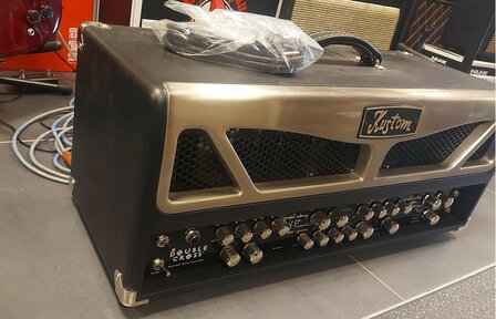 Kustom 100W All Tube Head DOUBLE CROSS, showmodel