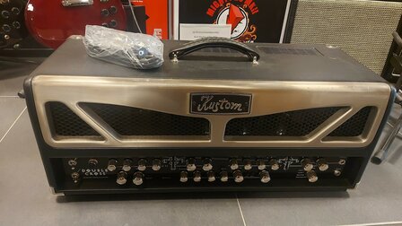 Kustom 100W All Tube Head DOUBLE CROSS, showmodel