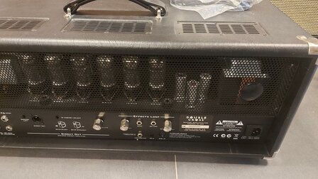 Kustom 100W All Tube Head DOUBLE CROSS, showmodel