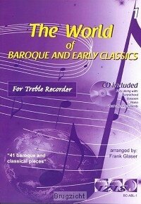 The world of baroque and early classics voor klarinet