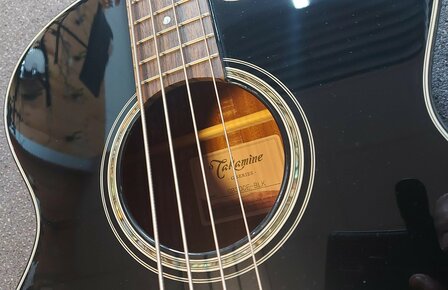 Takamine GB30CEBLK electro-akoestische basgitaar Black