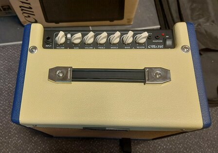  CORT E-Gitaarcombo versterker, CM15R, Dark Blue, 15W met reverb