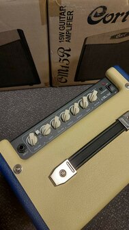  CORT E-Gitaarcombo versterker, CM15R, Dark Blue, 15W met reverb