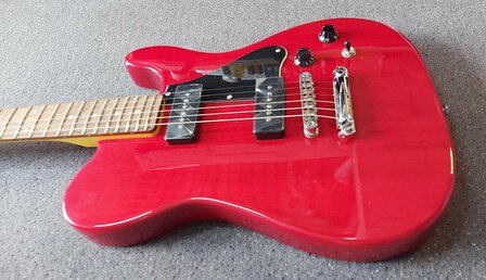 G&amp;L Tribute Asat Junior II Transparent Red 