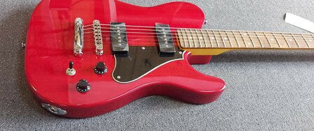 G&amp;L Tribute Asat Junior II Transparent Red 