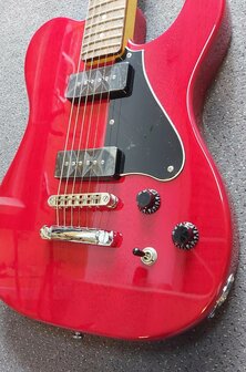 G&amp;L Tribute Asat Junior II Transparent Red 