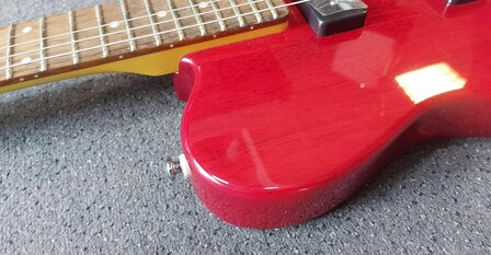 G&amp;L Tribute Asat Junior II Transparent Red 