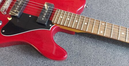 G&amp;L Tribute Asat Junior II Transparent Red 