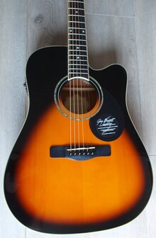 Samick Greg Bennett G-Series Electro-akoestische Dreadnought Mahonie, GD100SCEVS, sunburst