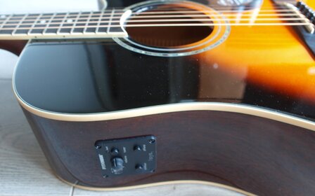 Samick Greg Bennett G-Series Electro-akoestische Dreadnought Mahonie, GD100SCEVS, sunburst