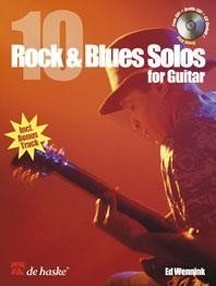 10 Rock &amp; Blues Solos for Guitar