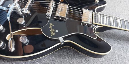 Hagstrom Tremar Viking DeLuxe Black