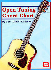 Mel Bay&#039;s Open Tuning Chord Chart
