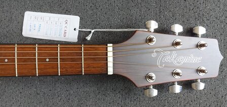 Takamine GLN11ENS Okoume, nu met gevoerde hoes