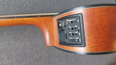 Takamine GLD12ENS electro-ak dreadnought, nu met gevoerde hoes