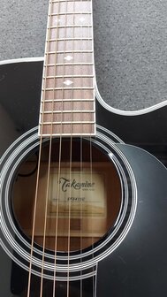 Takamine EF341SC elektro-akoestische western gitaar zwart, nu met kofferkeuze