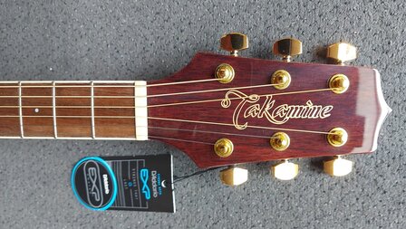 Takamine GN51CEBSB electro-akoestische Grand Auditorium met cutaway, brown sunburst