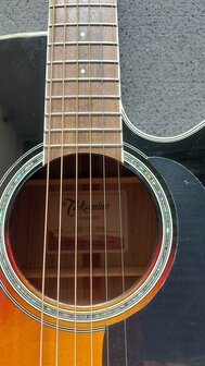 Takamine GN51CEBSB electro-akoestische Grand Auditorium met cutaway, brown sunburst