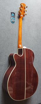 Takamine GN51CEBSB electro-akoestische Grand Auditorium met cutaway, brown sunburst