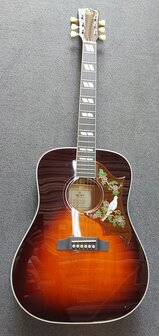 SIGMA GUITARS DA-SG7 Hummingbird darkburst, nu met koffer