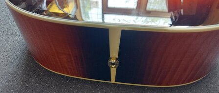 SIGMA GUITARS DA-SG7 Hummingbird darkburst, nu met koffer