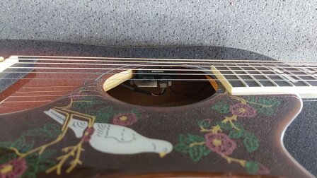SIGMA GUITARS DA-SG7 Hummingbird darkburst, nu met koffer