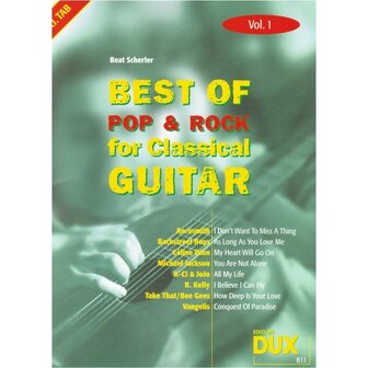 Best of Pop &amp; Rock for Classical Guitar, Vol 1