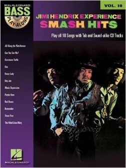 Jimi Hendrix Experience Smash Hits, Vol 10, Bass Playalong