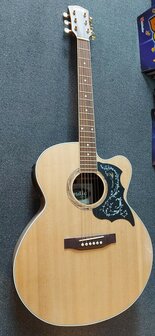 Indie "The Pure" JCE Paradise Bird Jumbo westerngitaar