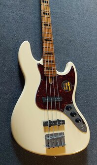 Sire Basses V5 Series Marcus Miller basgitaar, Vintage White
