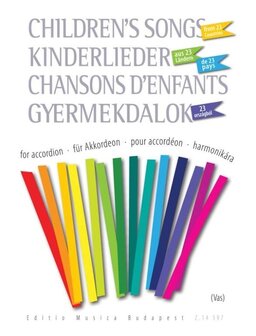 Children&#039;s Songs from 23 countries for Accordeon