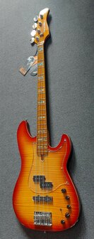 Sire Marcus Miller P10+ A4/TS, tobacco sunburst, flamed maple top