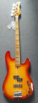 Sire Marcus Miller P10+ A4/TS, tobacco sunburst, flamed maple top