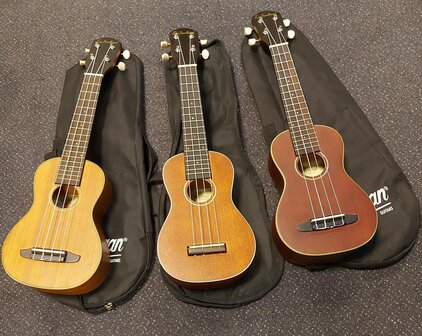 La Sevillana Sopraan Ukulele Mahonie