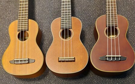 La Sevillana Sopraan Ukulele Mahonie