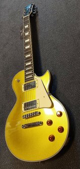 Sire L7 Series Larry Carlton electric LP-style Goldtop