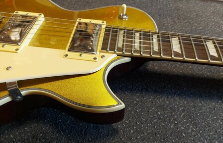 Sire L7 Series Larry Carlton electric LP-style Goldtop