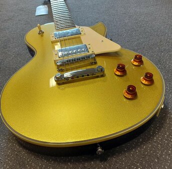 Sire L7 Series Larry Carlton electric LP-style Goldtop