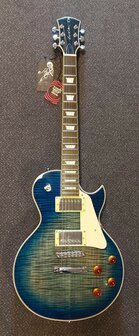Sire L7 Series Larry Carlton electric LP-style Transparant Blauw