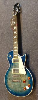 Sire L7 Series Larry Carlton electric LP-style Transparant Blauw