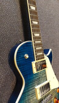 Sire L7 Series Larry Carlton electric LP-style Transparant Blauw