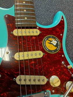 Sire Guitars S3 SSS Series Larry Carlton electric guitar S-style mild green
