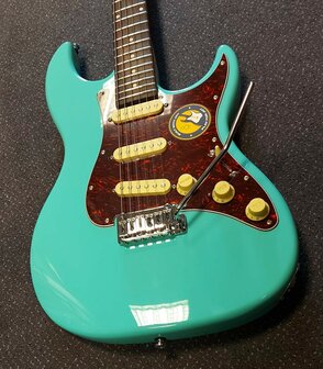 Sire Guitars S3 SSS Series Larry Carlton electric guitar S-style mild green