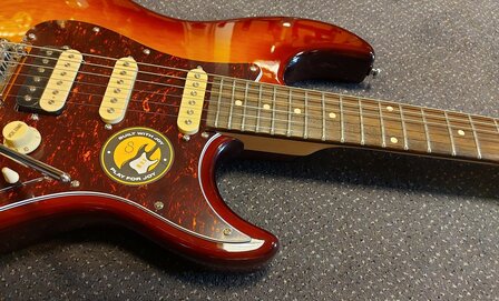 Sire Guitars S3 HSS Series Larry Carlton electric guitar S-style tobacco sunburst