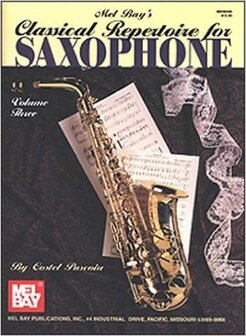 Mel Bay&#039;s Classical Reportoire for Saxophone, vol 3
