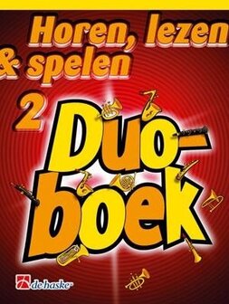 Horen, lezen &amp; Spelen Tenorsaxofoon / Sopraansaxofoon 2, Duoboek