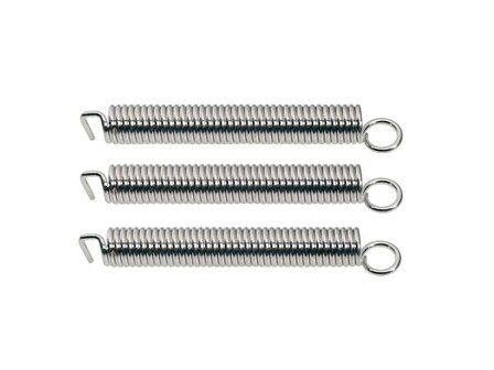 Tremolo spring set, 3 stuks, nikkel, voor oa Stratocasters