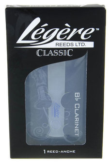 L&eacute;g&egrave;re reeds, Classic Series voor klarinet Bb, 1 riet, diverse maten