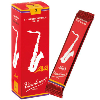 Vandoren Java Red riet Tenorsax, maat 2, SR272R, 5 rieten